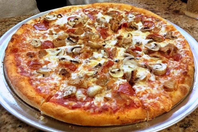 photo of pizza from Avellino's, Medford, MA