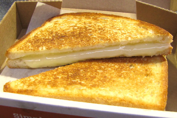 photo of grilled cheese from Cheeseboy, Boston, MA