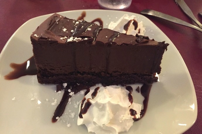 photo of chocolate mousse cake from Massimo's Ristorante, Wakefield, MA