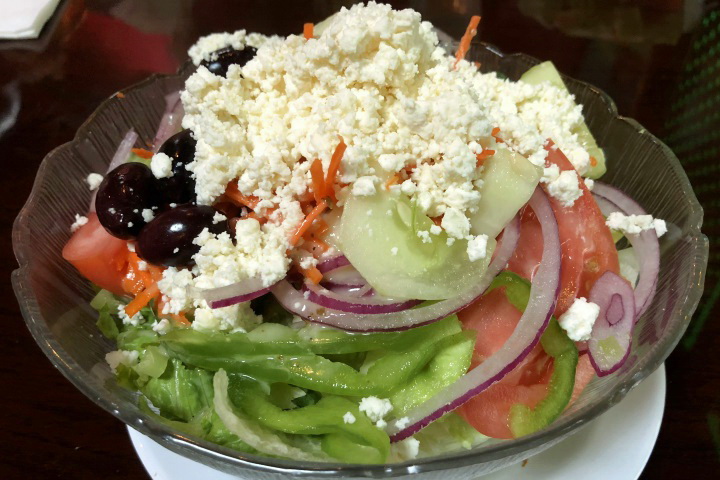 photo of Greek salad from The Restaurant, Woburn, MA