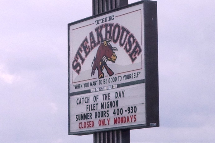 Ten Funny Restaurant Names Signs The Steakhouse Wells ME ten-funny-restaurant-names-signs-the-steakhouse-wells-me