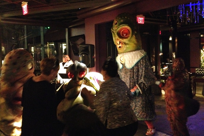 photo of scene at A-Bar Lounge, Providence, RI