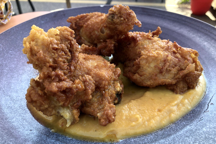 photo of fried chicken from A La Esh, Sharon, MA