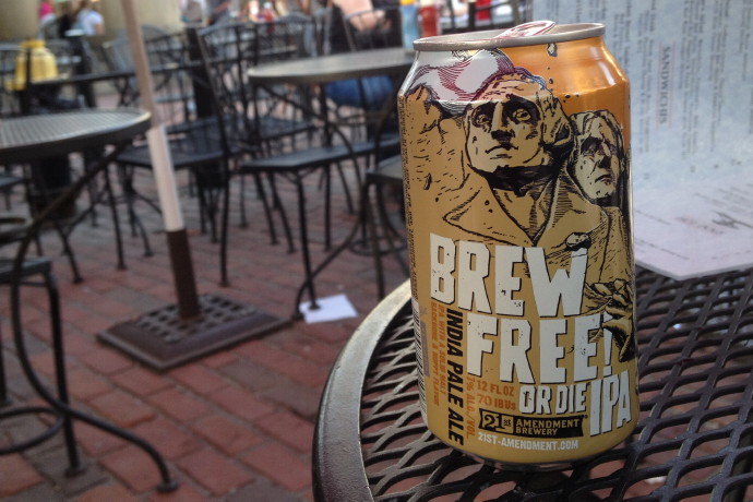 photo of Brew Free Or Die IPA Beer from Ames Plow Tavern, Boston, MA