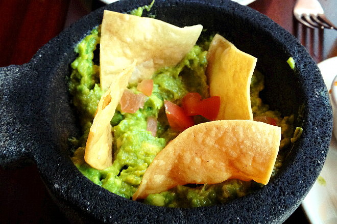 photo of guacamole from Angela's Cafe, East Boston, MA (from hiddenboston.com)