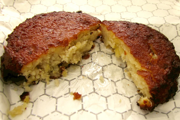 photo of potato latka from Barry's Village Deli, Waban, MA