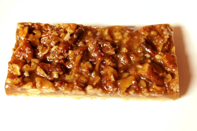 photo of pecan bar from Bliss Bakery, Groton, MA