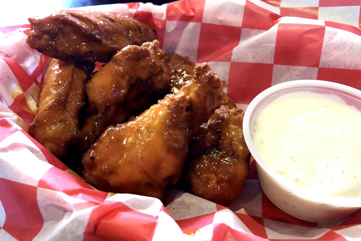 photo of wings from Braintree Brewhouse, Braintree, MA