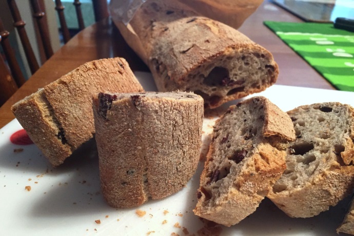 photo of olive bread from Bricco Panetteria, Boston, MA