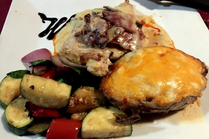 photo of chicken saltimbocca from Brothers Restaurant, Brookline, MA