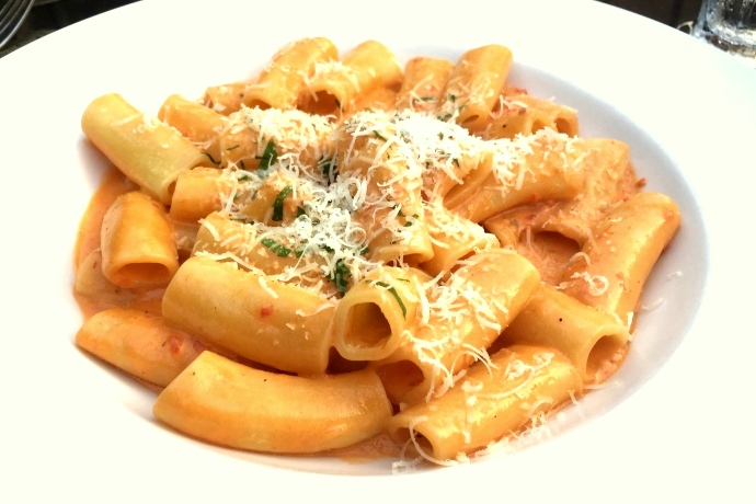 photo of Rigatoni pink vodka from Caffe Itri, Cranston, RI