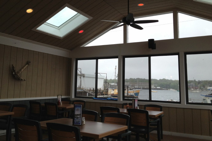 photo of dining area at Captain Carlo's, Gloucester, MA