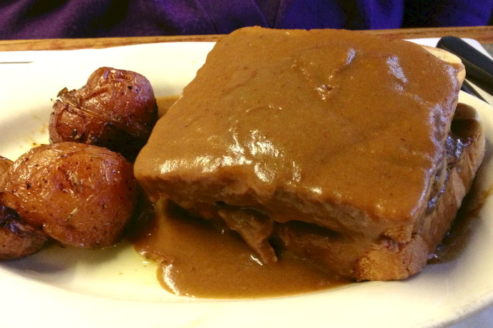 photo of hot roast beef sandwich from Christo's Restaurant [CLOSED], Brockton, MA