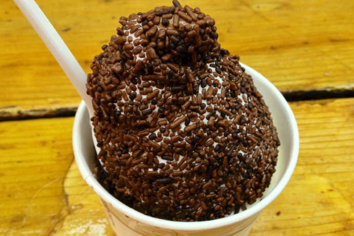 photo of soft serve ice cream with jimmies from Dairy Barn, Randolph, MA