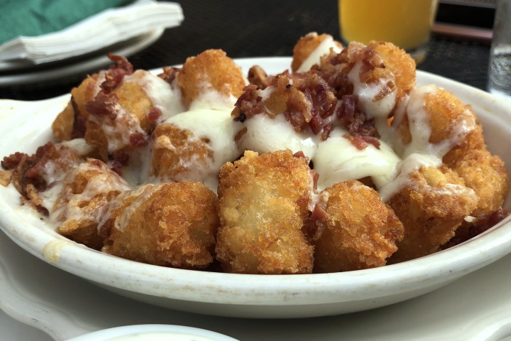 photo of loaded tots from Darcy's Village Pub, Quincy, MA (from hiddenboston.com)