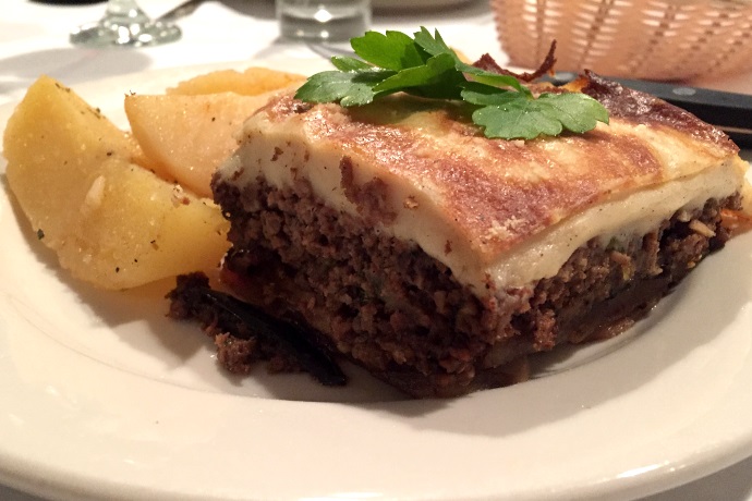 photo of pastichio from Desfina, Cambridge, MA