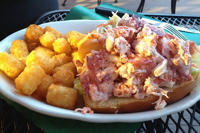 photo of lobster roll from Doyle's Pub and Grill, Brockton, MA