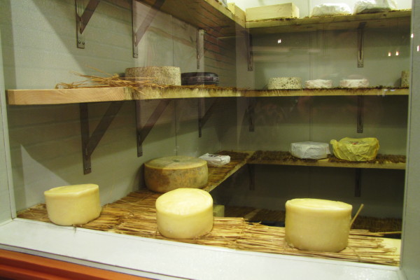 photo of the cheese room at Farmstead/La Laiterie, Providence, RI