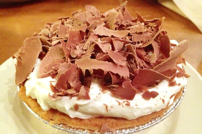 photo of chocolate cream pie from Flour, Boston, MA
