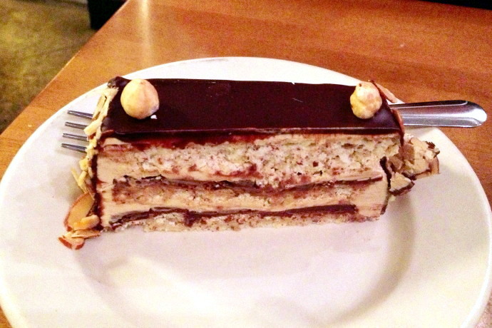 photo of dacquoise from Flour, Boston, MA