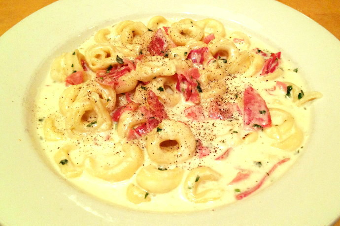photo of tortellini carbonara from Gennaro's Eatery, Quincy, MA