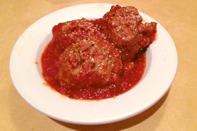 photo of meatballs from Gennaro's Eatery, Quincy, MA