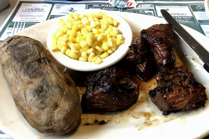 Photo: Steak Tips from Grumpy White's, Quincy, MA | Boston's Hidden ...