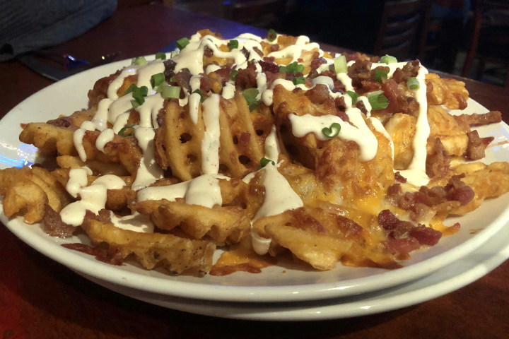 photo of Irish nachos from Harry's Bar and Grill, Brighton, MA