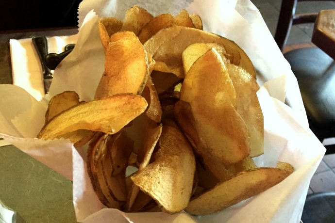 photo of house-made potato chips from Joco's Bar and Kitchen, Waltham, MA