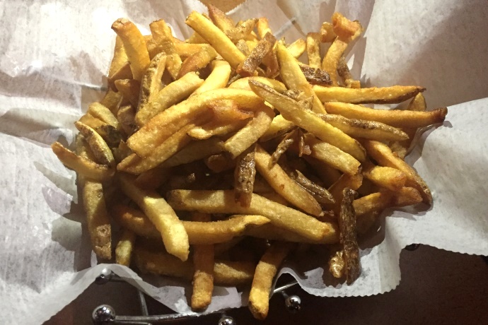 photo of handcut fries from Joe Sent Me, Cambridge, MA