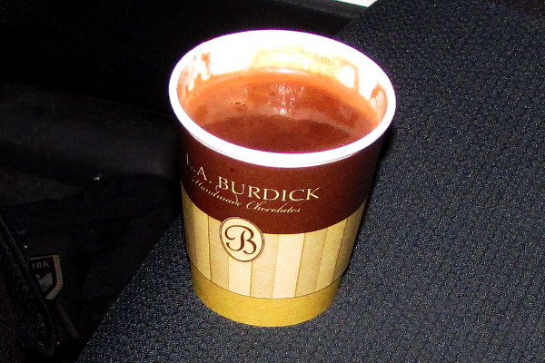 photo of hot chocolate from L.A. Burdick, Cambridge, MA
