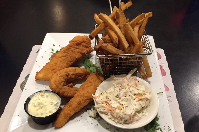 photo of fish and chips from Louis, Quincy, MA