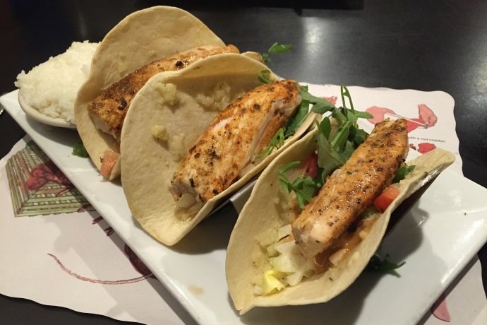 photo of Cajun Mahi Mahi Tacos from Louis, Quincy, MA