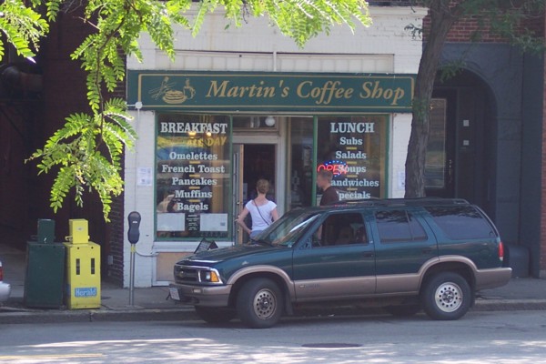 Photo of Martin's Coffee Shop, Brookline, MA