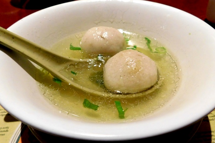 photo of taro dumpling soup from Mary Chung, Cambridge, MA