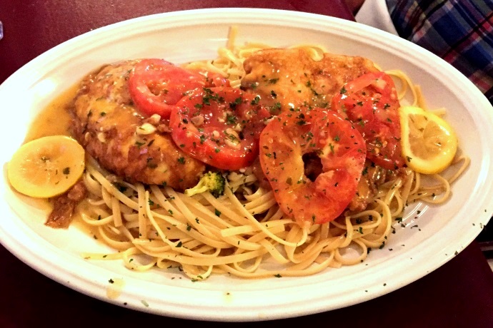 photo of chicken francese from Massimo's Ristorante, Wakefield, MA
