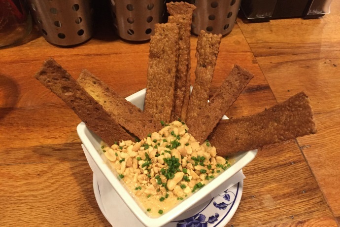 photo of Kkung pao chicken dip from Mei Mei, Boston, MA