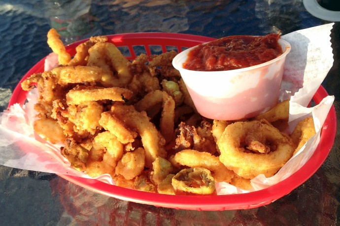 photo of calamari from Millie's Kitchen, Winthrop, MA