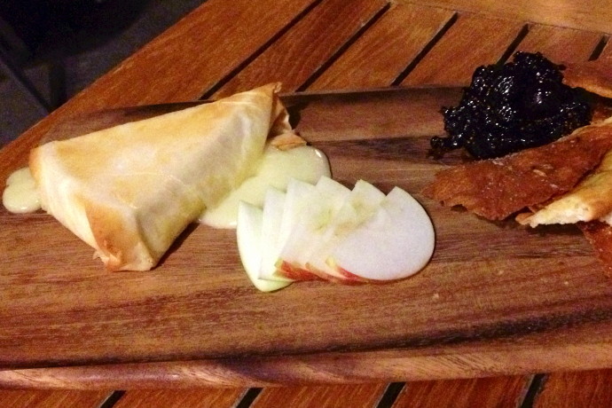 photo of a baked brie appetizer from The Naumkeag Ordinary, Salem, MA