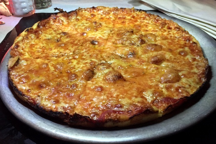 photo of ghost chili pizza from Poopsie's, Pembroke, MA
