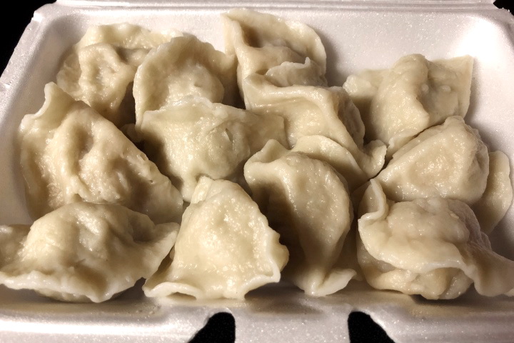 photo of dumplings from Qingdao Garden, Cambridge, MA