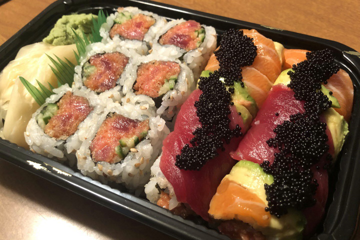 photo of sushi from Sake, Braintree, MA