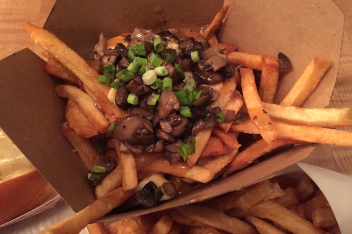photo of Poutine with truffled mushrooms from Saus, Boston, MA