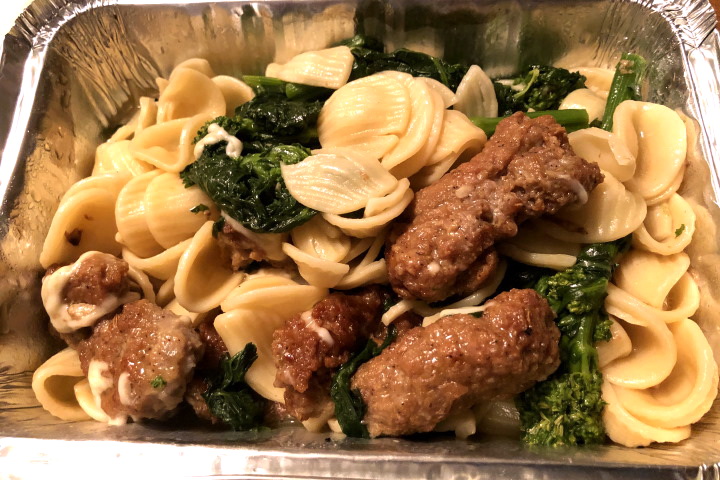 photo of sausage dish from Spazio in Braintree, MA