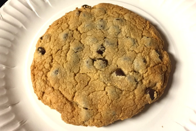 photo of chocolate chip cookie from Spinelli's, East Boston, MA