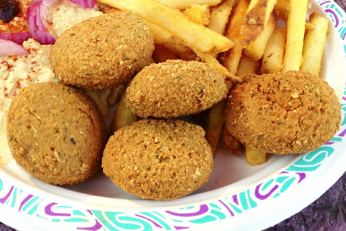 photo of falafel from Tony's Clam Shop, Quincy, MA