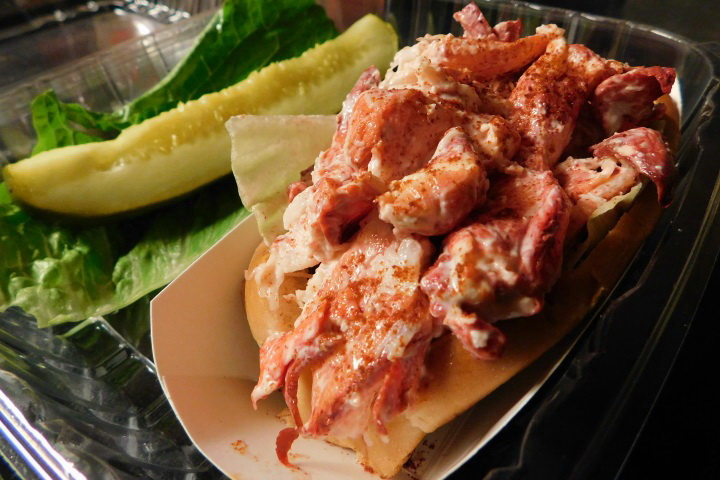 photo of lobster roll from Tony's Clam Shop, Quincy, MA