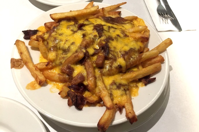 photo of poutine from Victoria's Diner, Boston, MA