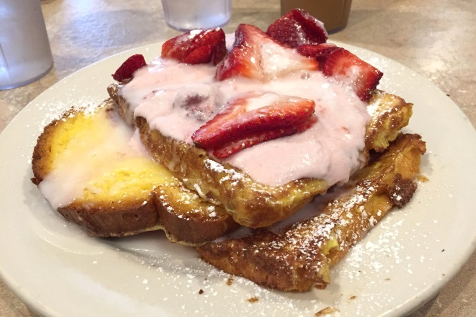 photo of Strudel Berry French Toast from Newton Village Cafe, Newtonville, MA