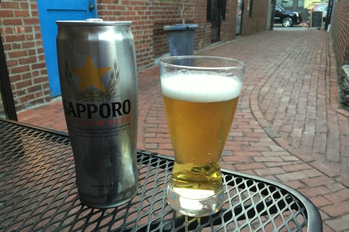 photo of Sapporo beer from Village Sushi and Grill, Roslindale, MA